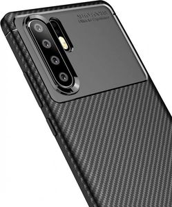 Etui HUAWEI P30 PRO Pancerne Shockproof Carbon Fiber czarne 5