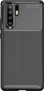Etui HUAWEI P30 PRO Pancerne Shockproof Carbon Fiber czarne 7