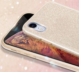 Etui HUAWEI P40 LITE Brokat Glitter złote 6