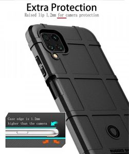 Etui HUAWEI P40 LITE E Pancerne Rugged Square czarne 4