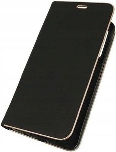 Etui HUAWEI P40 LITE E portfel z klapką skóra ekologiczna Flip Venus czarne 2