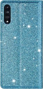 Etui HUAWEI P40 LITE portfel z klapką Flip Magnet Shine Brokat miętowe 8