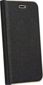 Etui HUAWEI Y5 2019 portfel z klapką skóra ekologiczna Flip Venus czarne 3