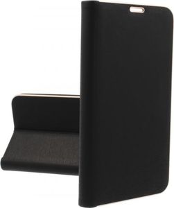 Etui HUAWEI Y5 2019 portfel z klapką skóra ekologiczna Flip Venus czarne 4