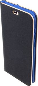 Etui HUAWEI Y5 2019 portfel z klapką skóra ekologiczna Flip Venus granatowe 4