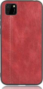 Etui HUAWEI Y5P / HONOR 9S Skórzana nakładka Hybrid case czerwone 3