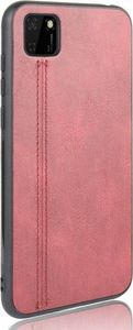 Etui HUAWEI Y5P / HONOR 9S Skórzana nakładka Hybrid case czerwone 5