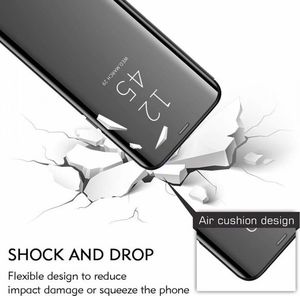 Etui HUAWEI Y5P Clear View Cover z klapką czarne 3