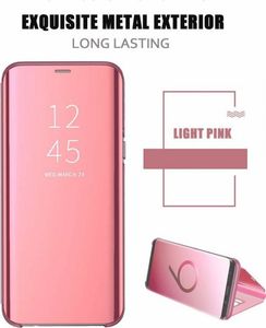 Etui HUAWEI Y5P Clear View Cover z klapką różowe 11