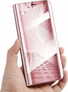 Etui HUAWEI Y5P Clear View Cover z klapką różowe 13