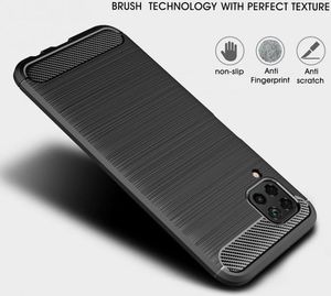 Etui HUAWEI Y5P Pancerne Carbon czarne 2
