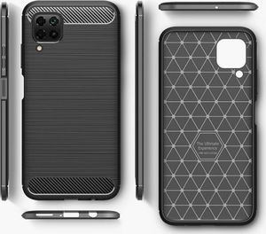 Etui HUAWEI Y5P Pancerne Carbon czarne 5