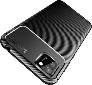Etui HUAWEI Y5P Pancerne Shockproof Carbon Fiber czarne 8