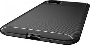 Etui HUAWEI Y5P Pancerne Shockproof Carbon Fiber czarne 9