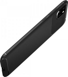 Etui HUAWEI Y5P Pancerne Shockproof Carbon Fiber czarne 10
