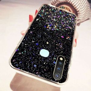 Etui HUAWEI Y6P Brokat Cekiny Glue Glitter Case czarne 2