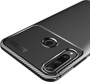 Etui HUAWEI Y6P Pancerne Shockproof Carbon Fiber czarne () - 8819200014357 7