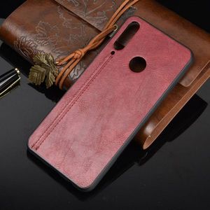 Etui HUAWEI Y6P Skórzana nakładka Hybrid case czerwone 5