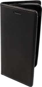 Etui HUAWEI Y6P portfel z klapką skóra ekologiczna Kabura Magnet Book czarne 3