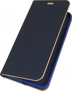 Etui HUAWEI Y6S portfel z klapką skóra ekologiczna Flip Venus granatowe 2
