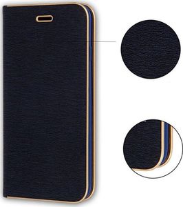 Etui HUAWEI Y6S portfel z klapką skóra ekologiczna Flip Venus granatowe 5