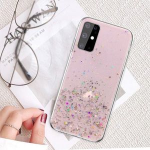 Etui IPHONE 11 Brokat Cekiny Glue Glitter Case różowe 6