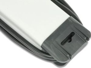 Listwa zasilająca Bachmann przeciwprzepięciowa 6 gniazd 2 m srebrna (330.101) 3