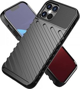 Etui IPHONE 12 PRO Pancerne Thunder Case czarne (92919) - om-49388 3