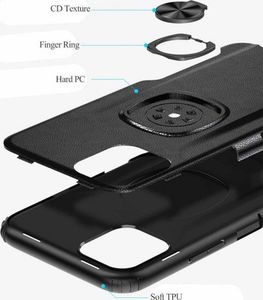 Etui IPHONE 12 Pancerne Armor Ring czarne 4