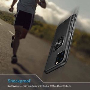 Etui IPHONE 12 Pancerne Armor Ring czarne 6