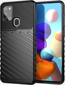 Etui SAMSUNG GALAXY A21S Pancerne Thunder Case czarne 2