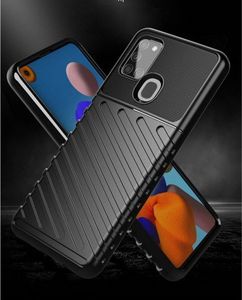Etui SAMSUNG GALAXY A21S Pancerne Thunder Case czarne 4