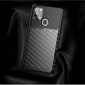 Etui SAMSUNG GALAXY A21S Pancerne Thunder Case czarne 5