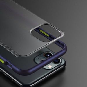 Etui SAMSUNG GALAXY A71 matowe Matt Case niebieskie 6