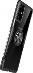 Etui SAMSUNG GALAXY NOTE 20 Clear Carbon Ring czarne 6