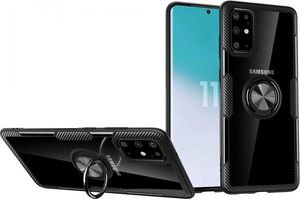 Etui SAMSUNG GALAXY NOTE 20 Clear Carbon Ring czarne 10