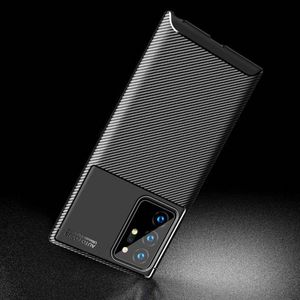 Etui SAMSUNG GALAXY NOTE 20 Pancerne Shockproof Carbon Fiber niebieskie 5