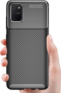 Etui SAMSUNG GALAXY S10 LITE Pancerne Shockproof Carbon Fiber czarne () - 8819200014296 4