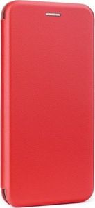 Etui SAMSUNG GALAXY S10 LITE portfel z klapką skóra ekologiczna Flip Elegance czerwone 2