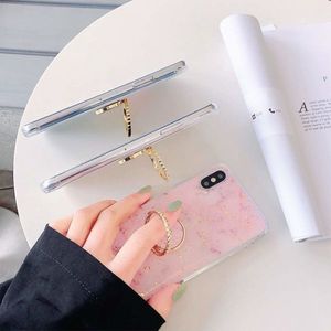 Etui SAMSUNG GALAXY S10+ PLUS Marble Ring jasny róż 7