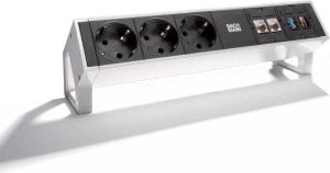 Listwa zasilająca Bachmann 3 gniazda 1.5 m szara (902.502) 2