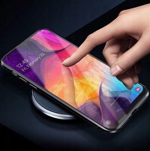 Etui SAMSUNG GALAXY S20+ PLUS 3w1 Double Magnetic 360 Aluminium i Szkło czarne 3