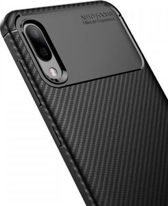 Etui SAMSUNG GALAXY XCOVER PRO Pancerne Shockproof Carbon Fiber czarne 3