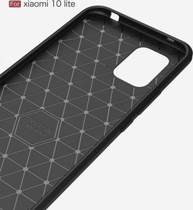 Etui XIAOMI MI 10 LITE Pancerne Carbon czarne 2