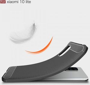 Etui XIAOMI MI 10 LITE Pancerne Carbon czarne 3