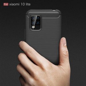 Etui XIAOMI MI 10 LITE Pancerne Carbon czarne 7