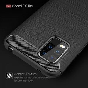 Etui XIAOMI MI 10 LITE Pancerne Carbon czarne 8