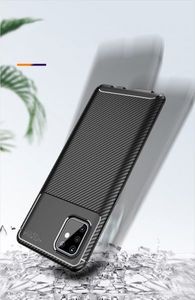 Etui XIAOMI MI NOTE 10 LITE Pancerne Shockproof Carbon Fiber niebieskie 3