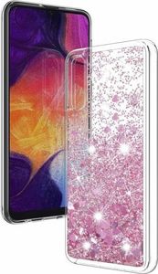 Etui XIAOMI REDMI 8A Liquid plecki brokatowe różowe 2