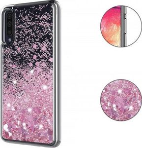 Etui XIAOMI REDMI 8A Liquid plecki brokatowe różowe 3